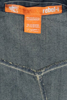 Vintage Y2K Parasuco Rebel-i Asymmetric Denim Jacket (2000s)