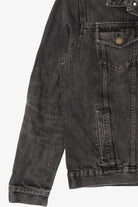Harley Davidson "Big Moose" Portland Black Denim Jacket (2010s)