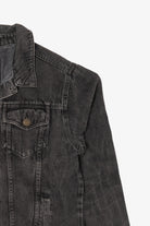 Harley Davidson "Big Moose" Portland Black Denim Jacket (2010s)