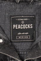 Harley Davidson "Big Moose" Portland Black Denim Jacket (2010s)