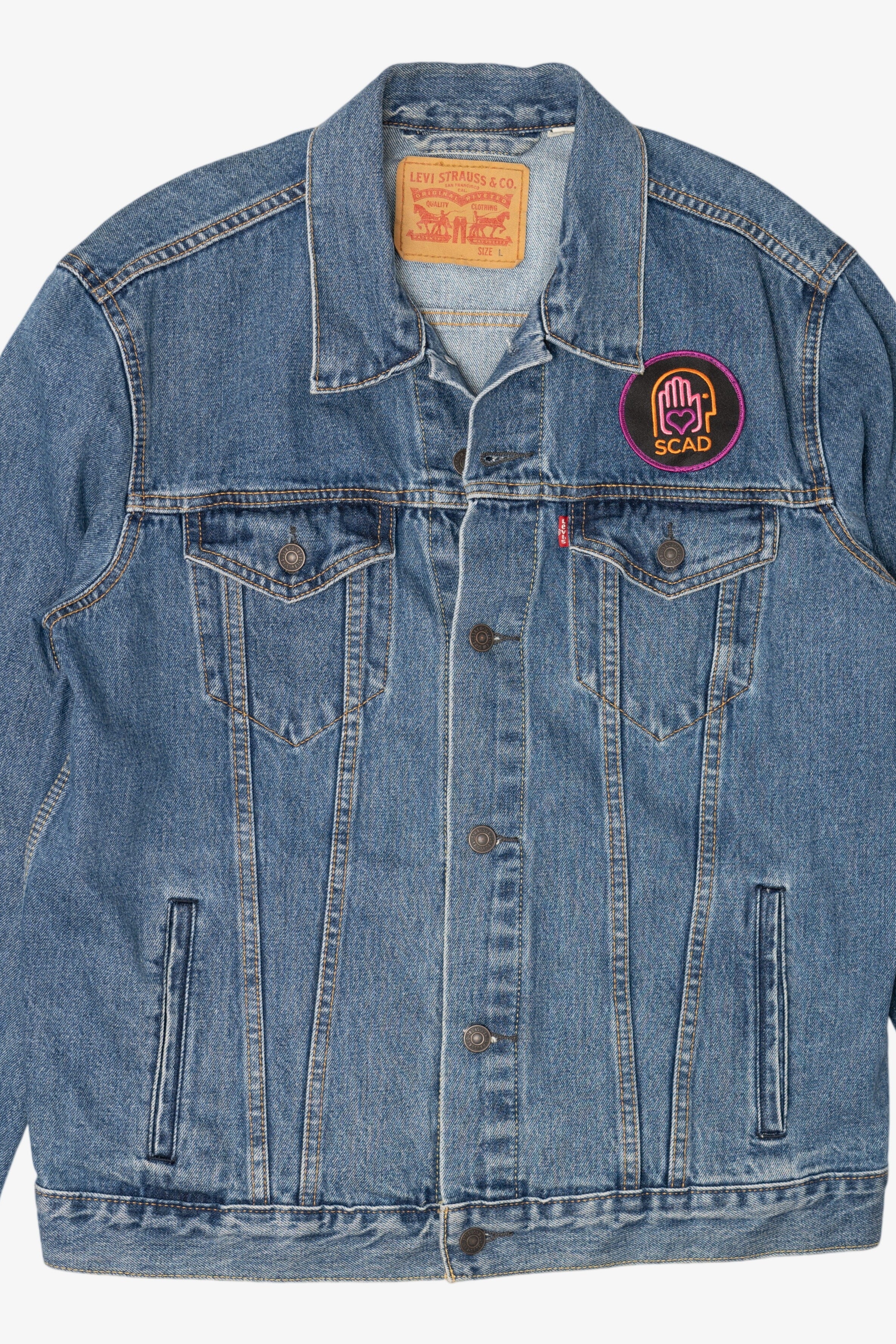 Savannah College Of Art And Design SCAD Denim Jacket (2010s)