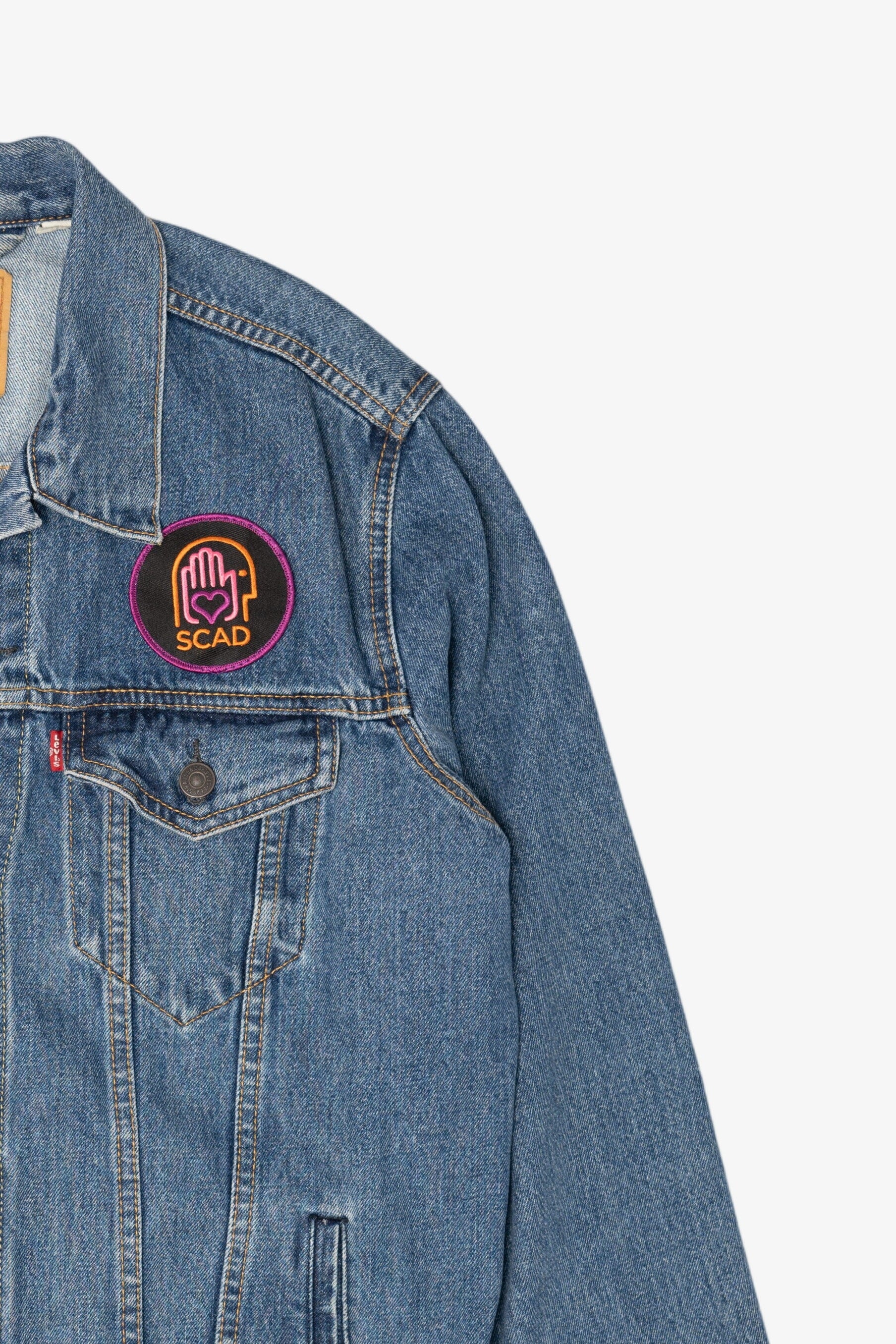 Savannah College Of Art And Design SCAD Denim Jacket (2010s)
