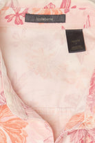 Vintage Pink Floral Liz Claiborne Denim Jacket (1990s)