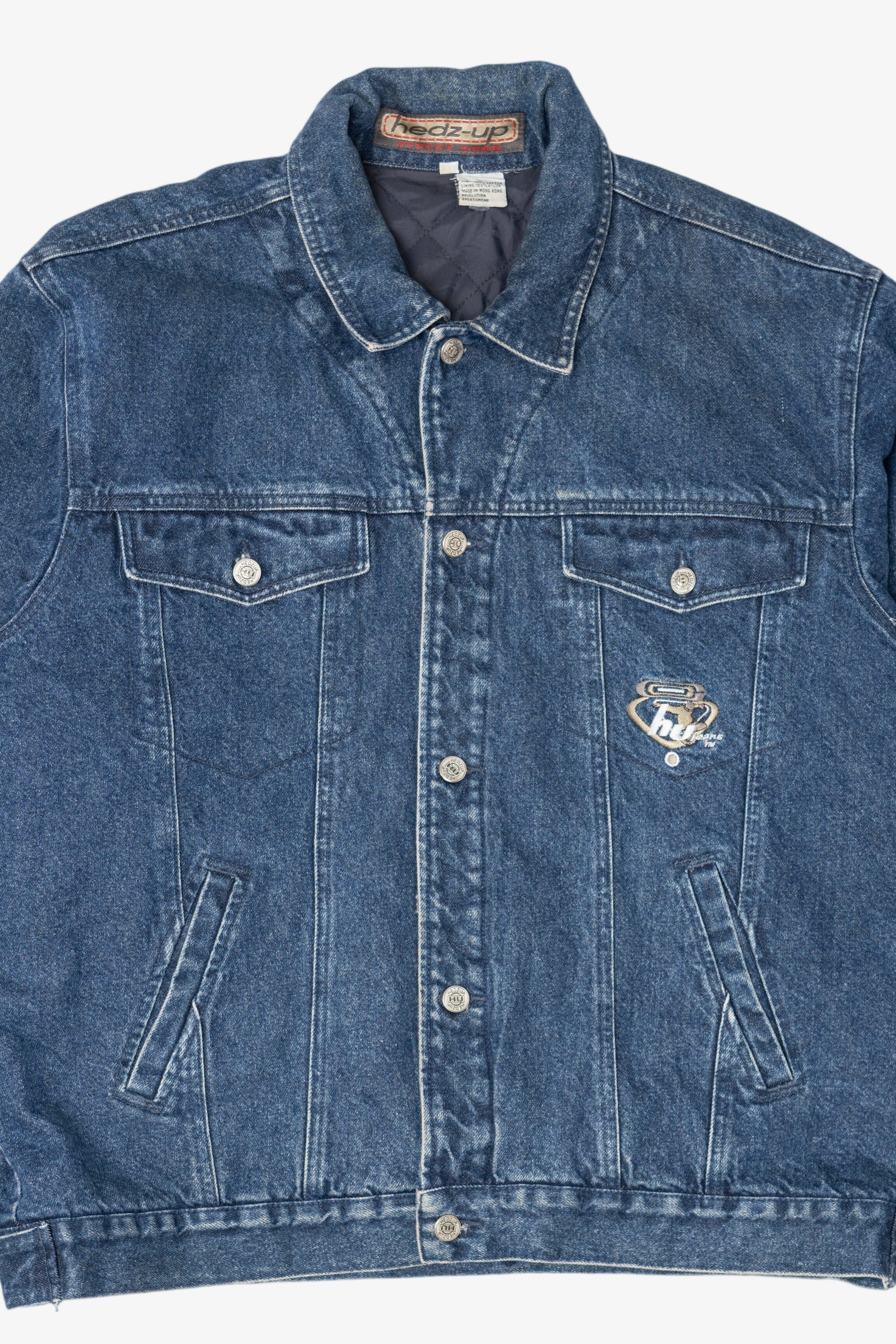 Vintage Y2k Hedz-Up Blue Denim Jacket (1990s) – Ragstock
