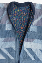 Vintage Denim Quilted Batwing Jacket (1990s)