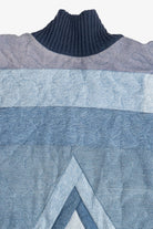Vintage Denim Quilted Batwing Jacket (1990s)