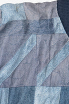 Vintage Denim Quilted Batwing Jacket (1990s)