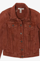 Refuge Distressed Brown Denim Jacket (2010s)