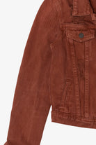 Refuge Distressed Brown Denim Jacket (2010s)
