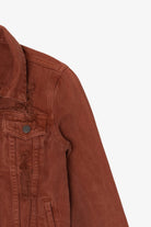 Refuge Distressed Brown Denim Jacket (2010s)