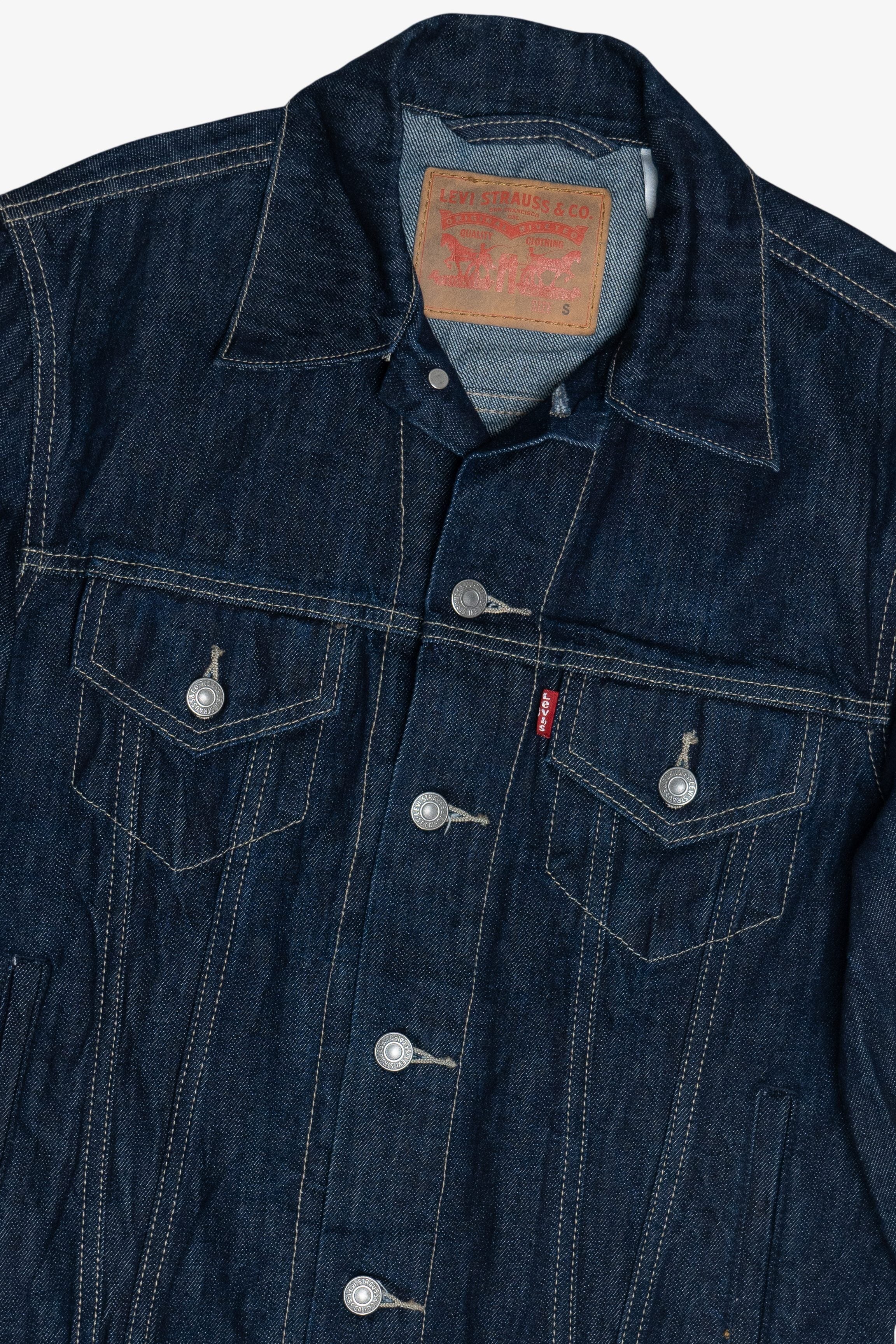 levi's ダークブルージャケット Levi's Dark Blue Denim Jacket (2020s) – Ragstock