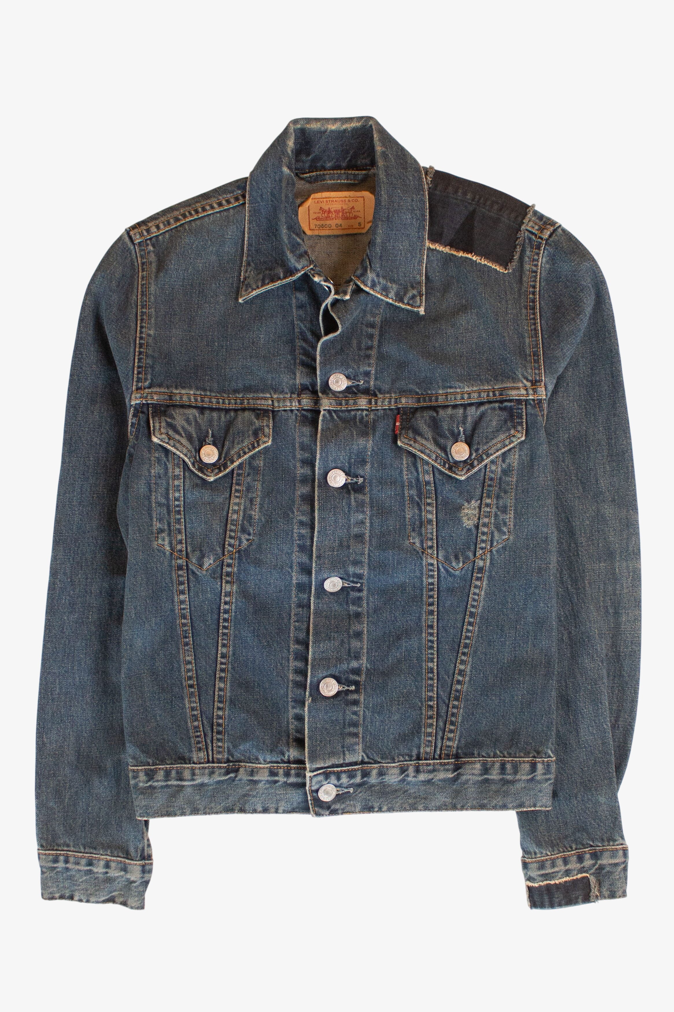 Levi's Distressed Patch Denim Jacket (2000s)