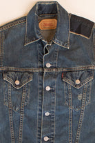 Levi's Distressed Patch Denim Jacket (2000s)