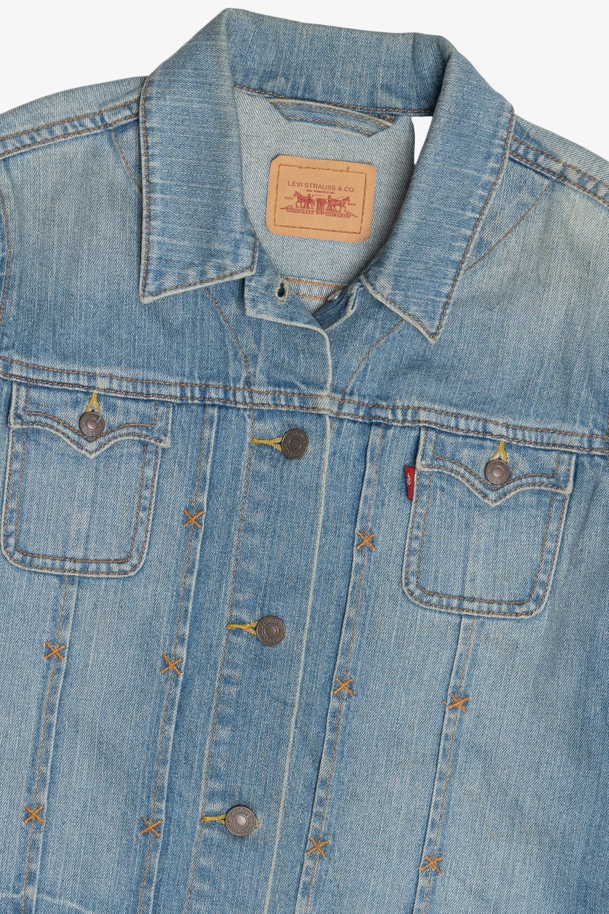 Vintage Levi's X Stitch Detail Denim Jacket (2000s) – Ragstock