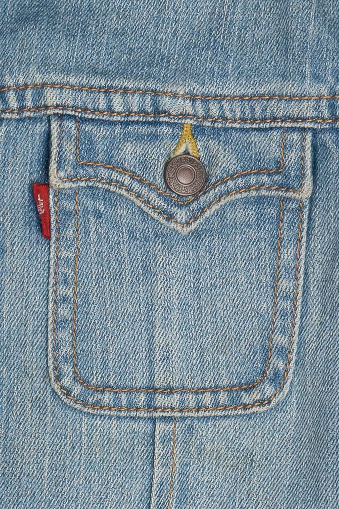 Vintage Levi's X Stitch Detail Denim Jacket (2000s)