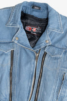 Vintage Zony Inc. Insulated Denim Motorcycle Jacket (1990s)