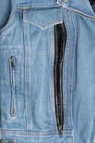 Vintage Zony Inc. Insulated Denim Motorcycle Jacket (1990s)