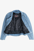 Vintage Zony Inc. Insulated Denim Motorcycle Jacket (1990s)