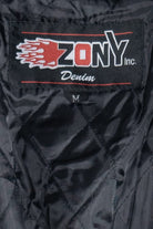 Vintage Zony Inc. Insulated Denim Motorcycle Jacket (1990s)