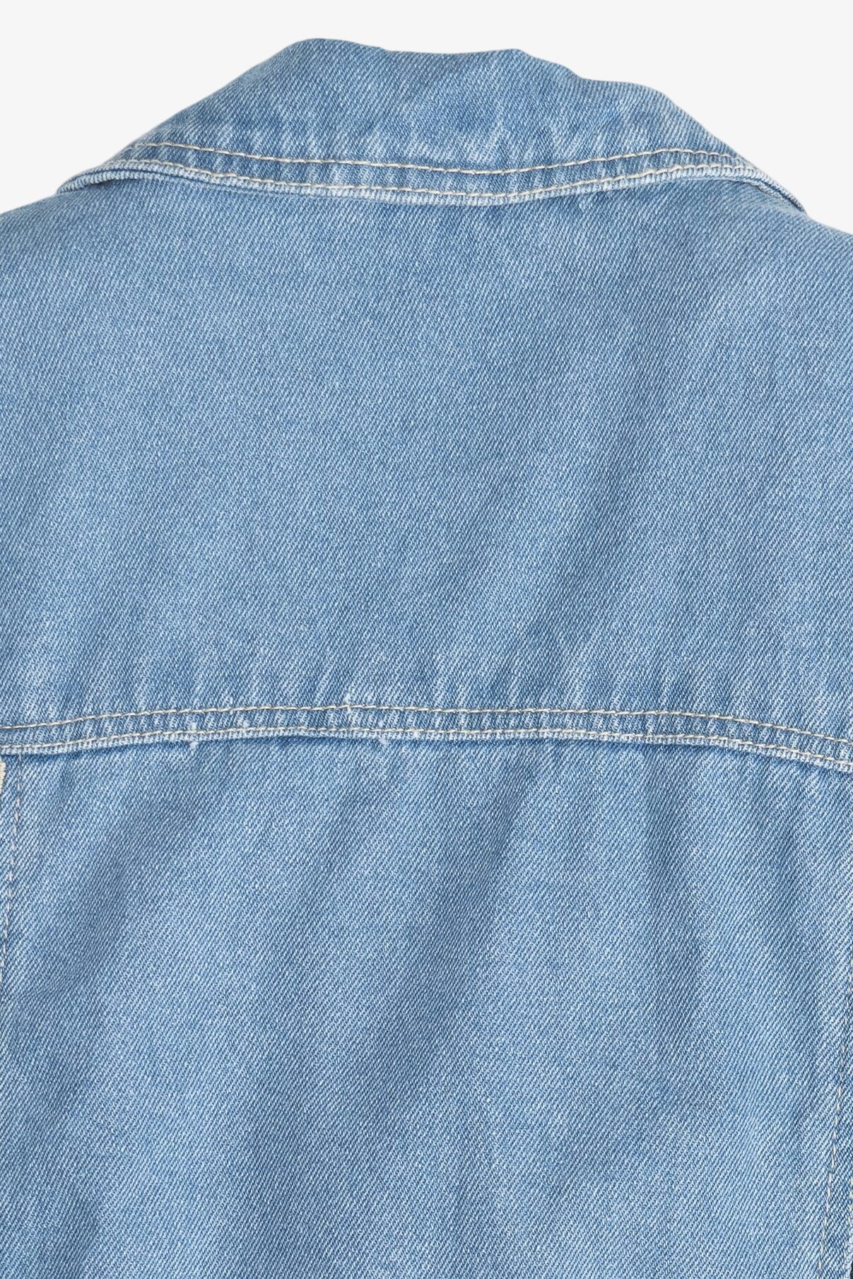 Vintage Zony Inc. Insulated Denim Motorcycle Jacket (1990s)