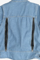 Vintage Zony Inc. Insulated Denim Motorcycle Jacket (1990s)