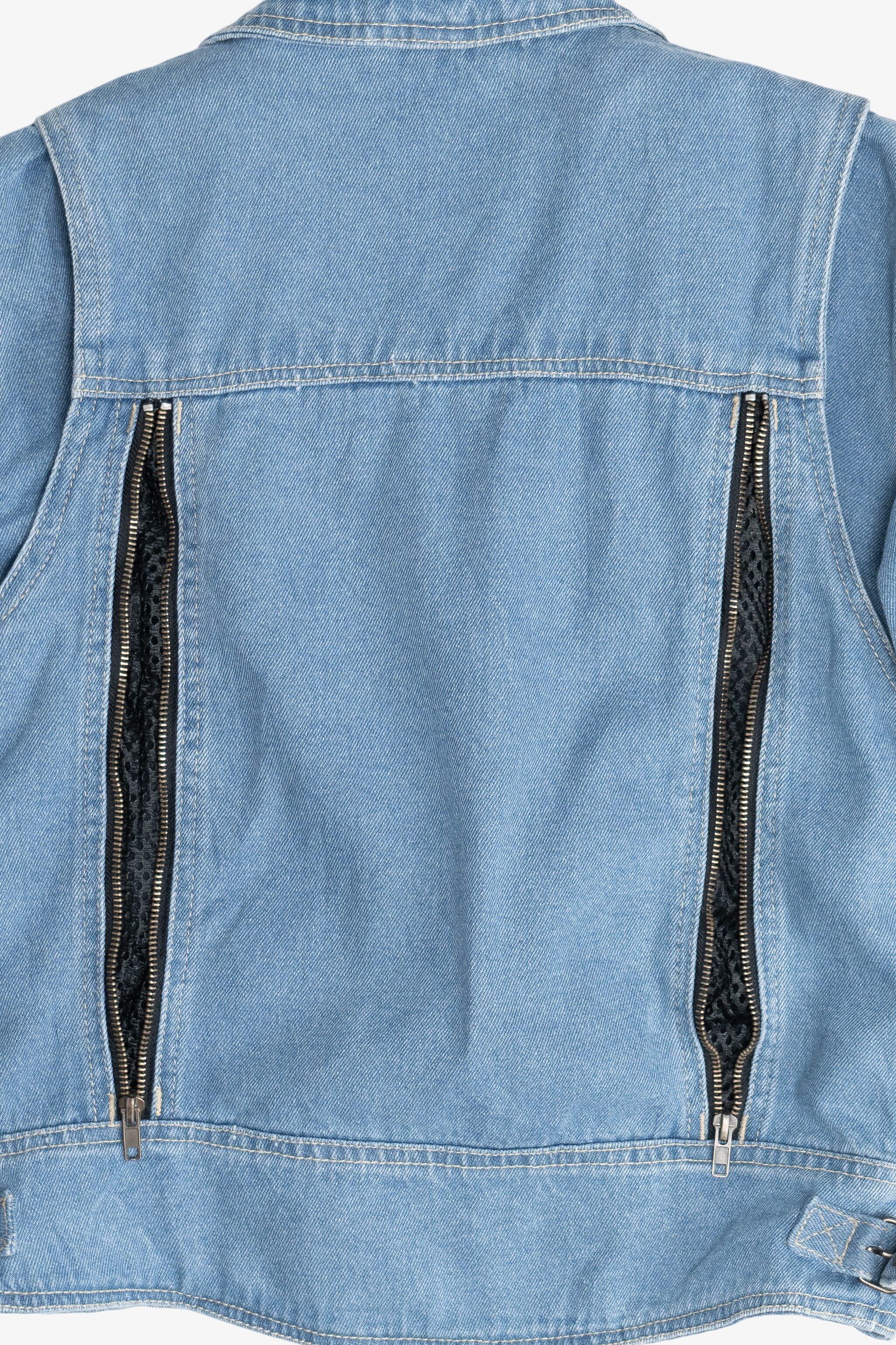Vintage Zony Inc. Insulated Denim Motorcycle Jacket (1990s)