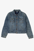 Vintage Blue That's It Quilted Lining Denim Jacket (2000s)