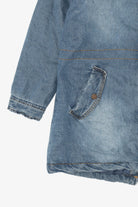 Blue Urban Republic Quilted Lining Hooded Denim Jacket (2010s)