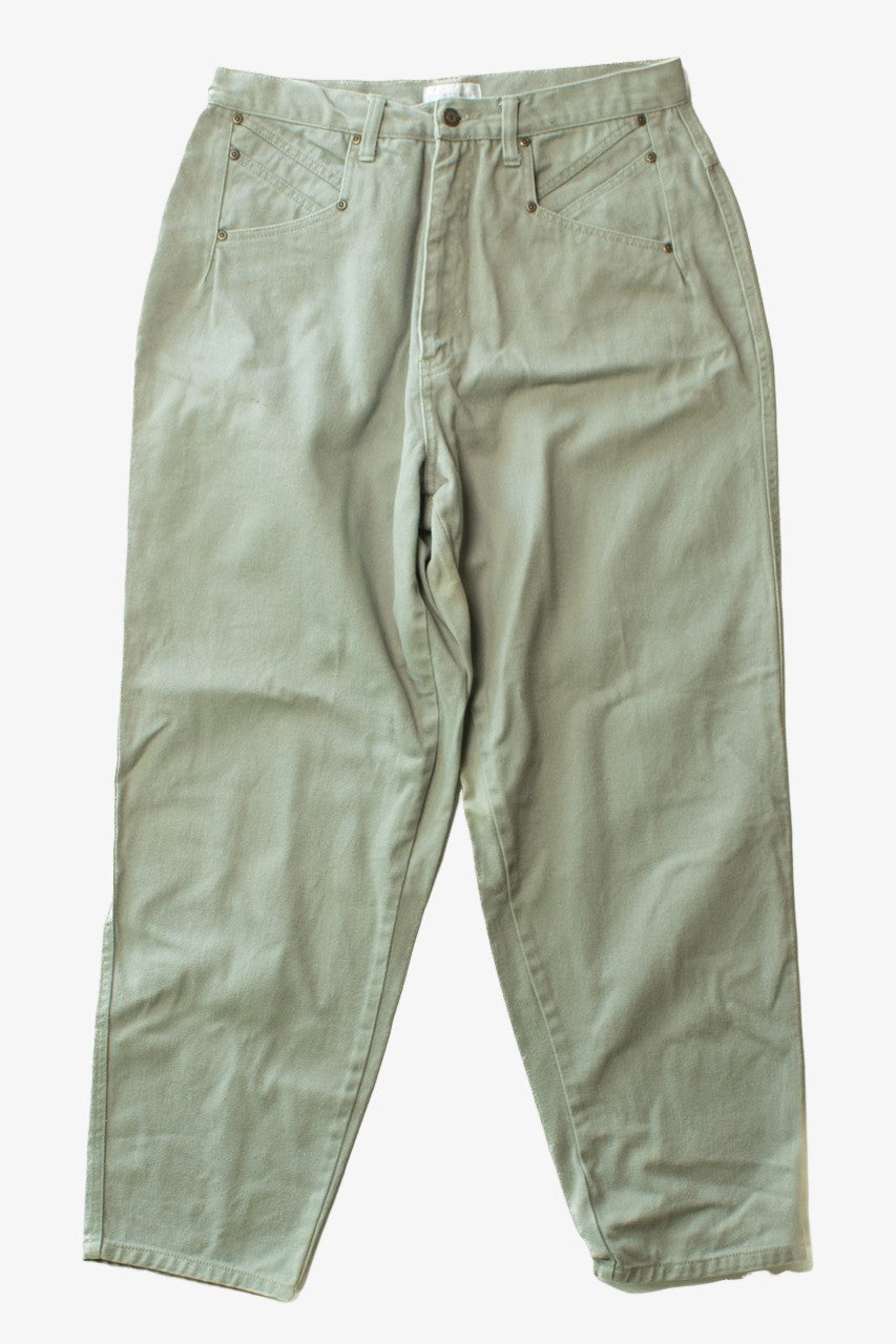 Sage Green Christopher & Banks Denim Jeans (sz. 16)