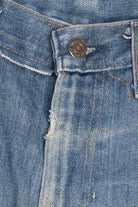 Vintage Levi's 1970's Orange Tab Distressed Denim Jeans