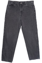 Vintage Levi's 1990's 550 Orange Tab Faded Black Denim Jeans