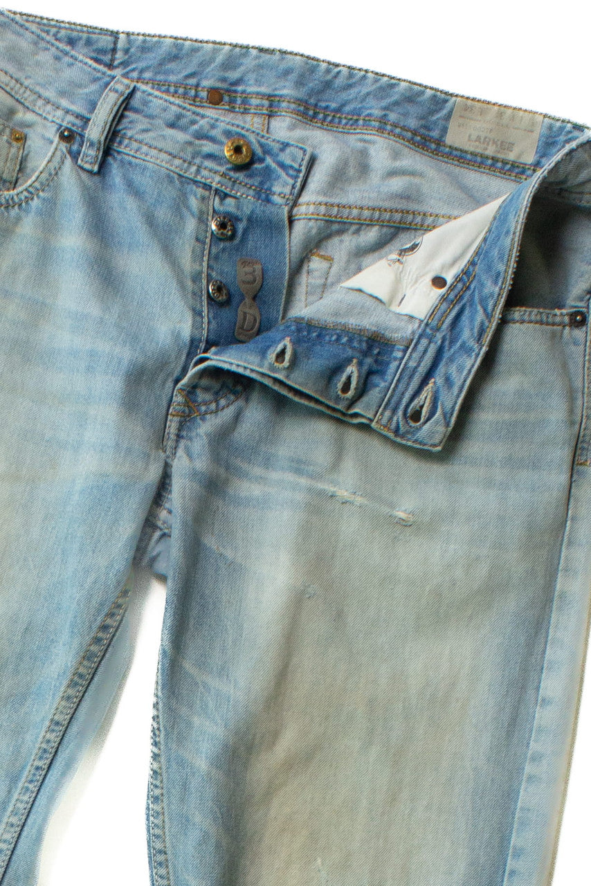 Diesel Larkee Distressed Denim Jeans (2000s)