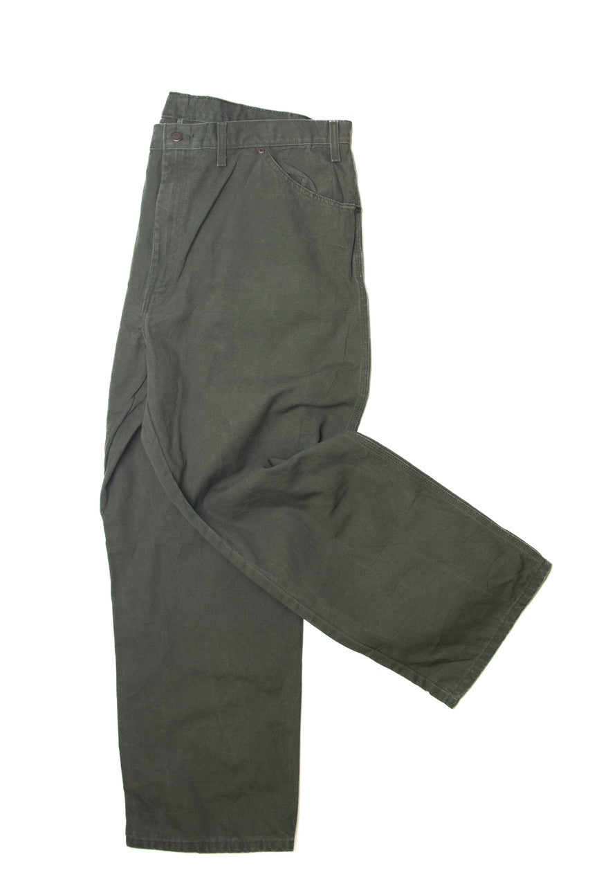 Dickies Green Carpenter Denim Jeans