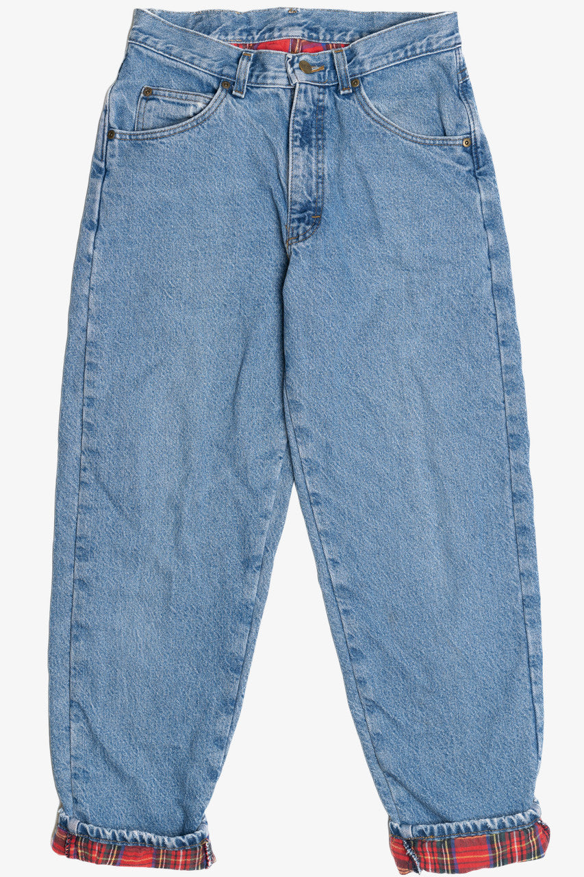 Vintage Flannel Lined L.L. Bean Denim Jeans (1990s)