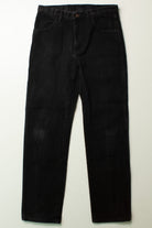 Vintage Black Rustler Denim Jeans (34x34)