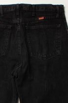 Vintage Black Rustler Denim Jeans (34x34)