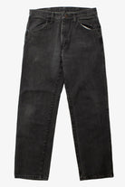 Vintage Black Rustler Denim Jeans (31x30)