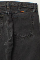Vintage Black Rustler Denim Jeans (31x30)