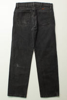 Vintage Black Rustler Denim Jeans (31x30)