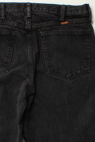 Vintage Black Rustler Denim Jeans (34x32)