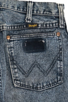 Vintage Wrangler Navy Acid Wash Denim Jeans (1980s)
