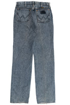 Vintage Wrangler Navy Acid Wash Denim Jeans (1980s)