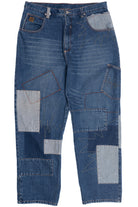 International Tuff Standard Patchwork Denim Baggy Jeans