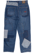 International Tuff Standard Patchwork Denim Baggy Jeans