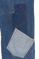 International Tuff Standard Patchwork Denim Baggy Jeans