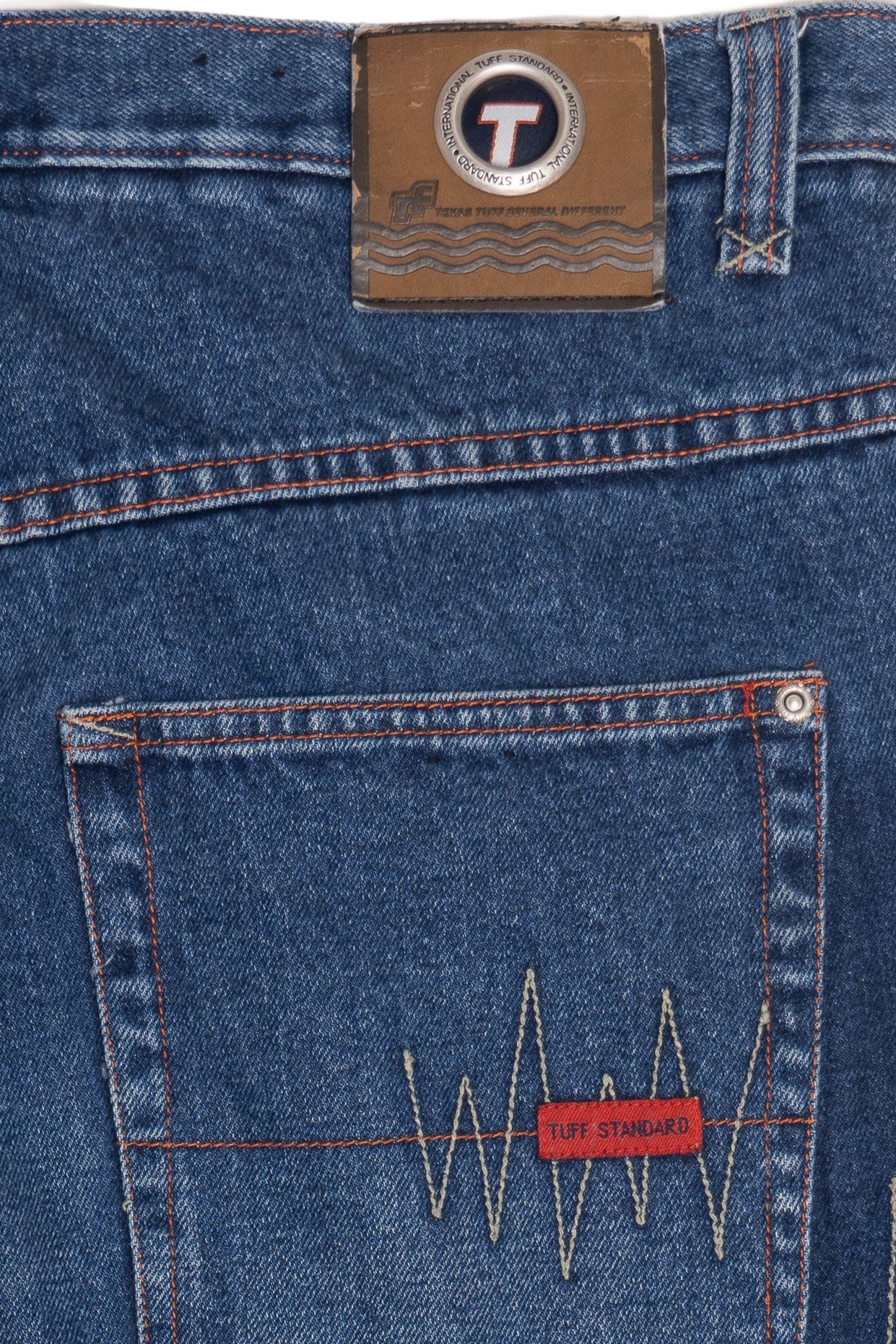 International Tuff Standard Patchwork Denim Baggy Jeans