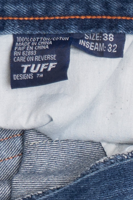 International Tuff Standard Patchwork Denim Baggy Jeans