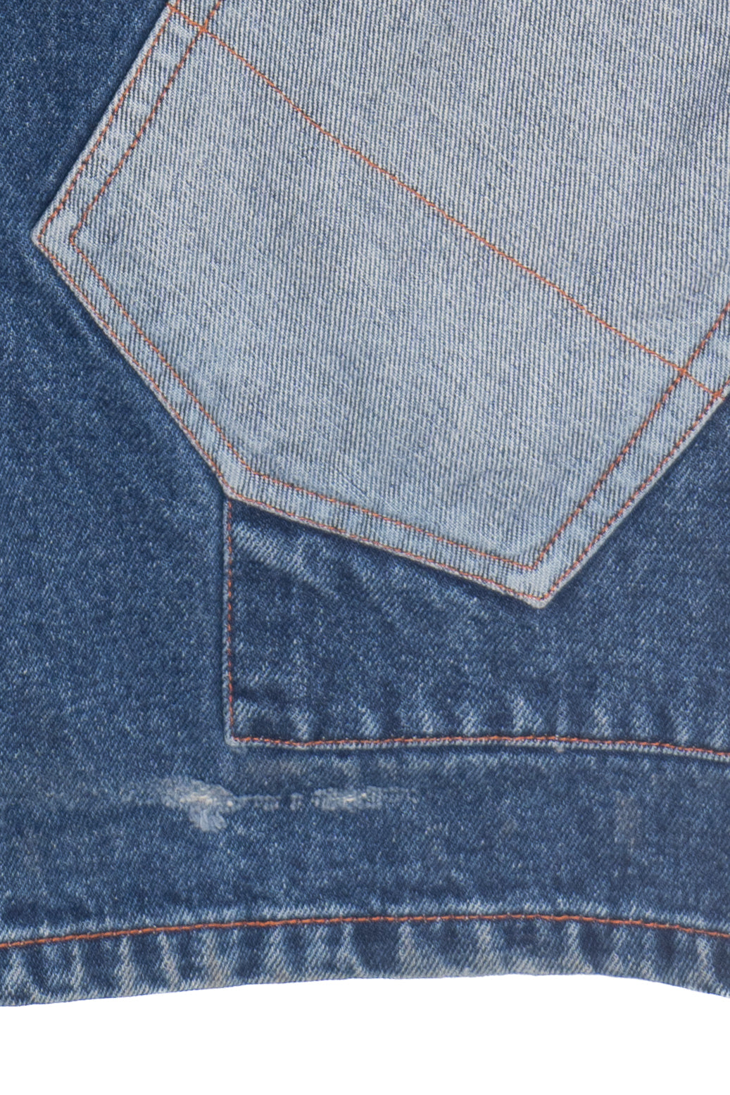 International Tuff Standard Patchwork Denim Baggy Jeans