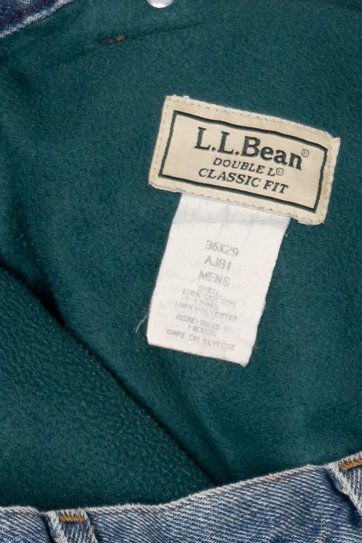 Vintage L.L. Bean Paint Denim Jeans (1990s)