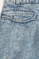 Vintage Levi's Silver Tab High Waist Textured Denim Jeans (1980s)